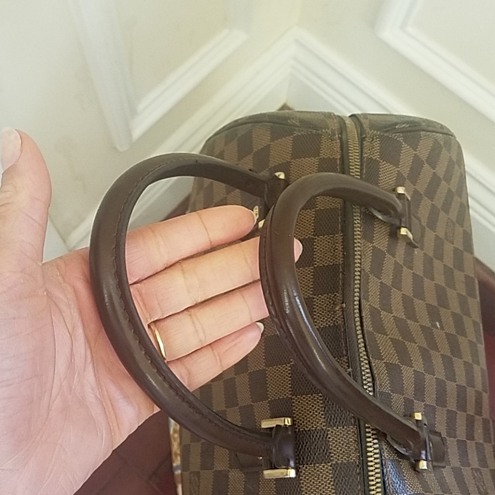Authentic Damier Bowling Style Bag - Picture 3 of 8